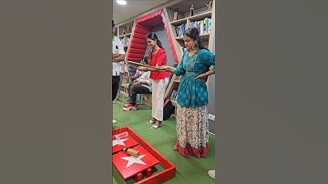 Stand a bottle game #woodgame #funnygames #indoorgames #sangeetevent #birthdayparty #games #viral