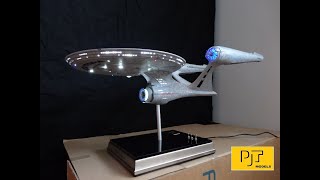 Star Trek 4 and Beyond USS ENTERPRISE NCC-1701-A, pro built from scratch and fully lighted.