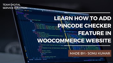 Learn How to Add Pincode Checker Feature in Woocommerce Website in Hindi 2022? By:- #Sonu Kumar.