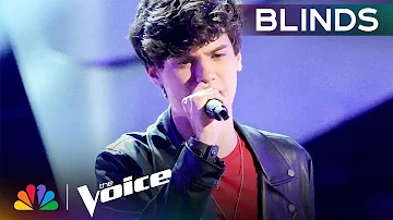 Tanner Massey Impresses the Coaches with Lewis Capaldi's "Before You Go" | The Voice Blind Auditions