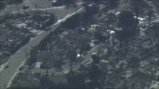 DRONE VIDEO | Devastating damage of Palisades Fire in California