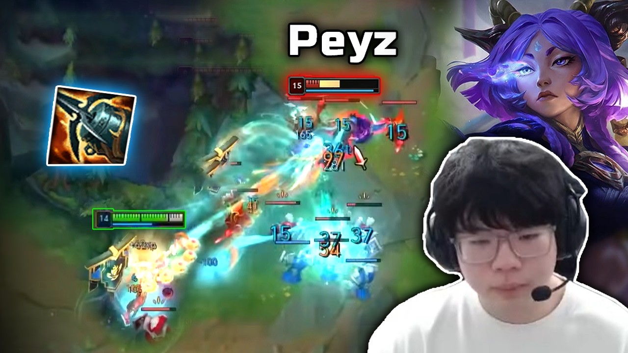 Когда LazyFeel выбирает Юаньру, он уничтожает Пейза в корейской одиночной игре.