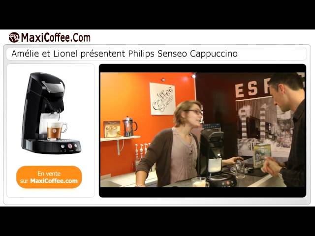 Présentation de la Philips Senseo Cappuccino 