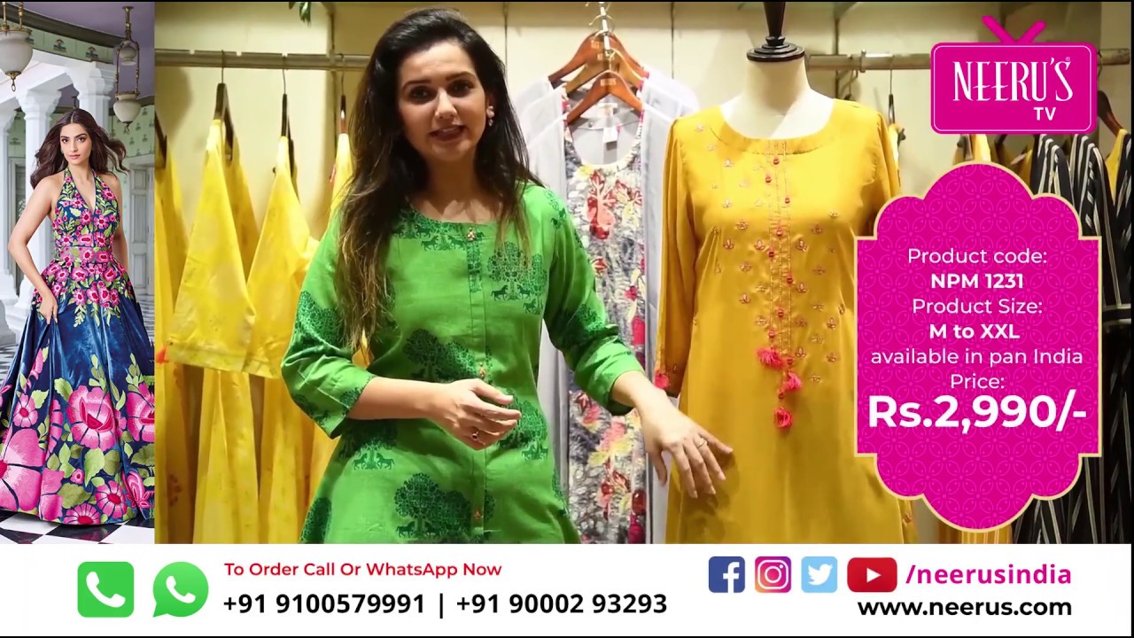 Shop the Best of Ethnic wear – neerus-india