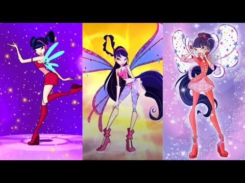 Winx Club : Musa All Transformations