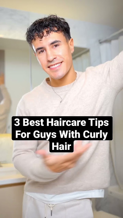 Best Haircare Tips For Guys With Curly Hair!