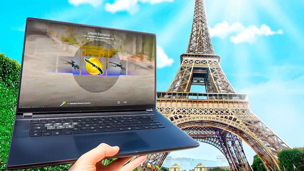 flying to france to open a CS2 case...