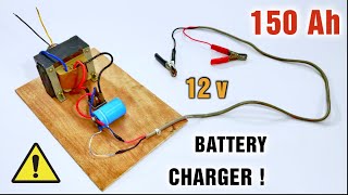 12 Volt Power Supply for 150Ah Battery Charger with UPS Transformer  220v AC to 12v DC