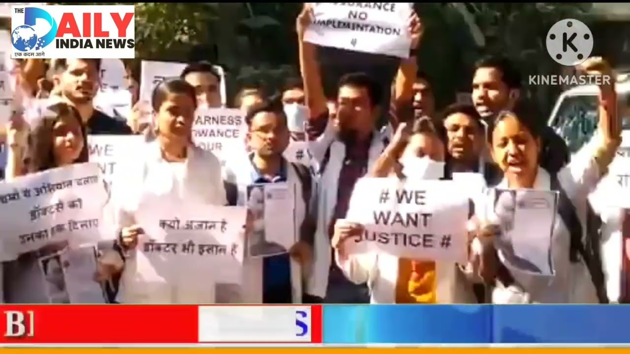 KEM Hospital Residents Doctors On Strike For Justice