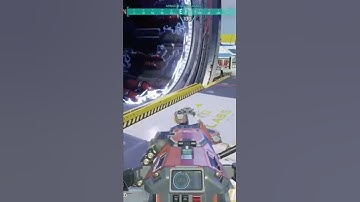 our octane and rampart gave this guy a swift death #apexlegends #octane #rampart #quickdeath #funny