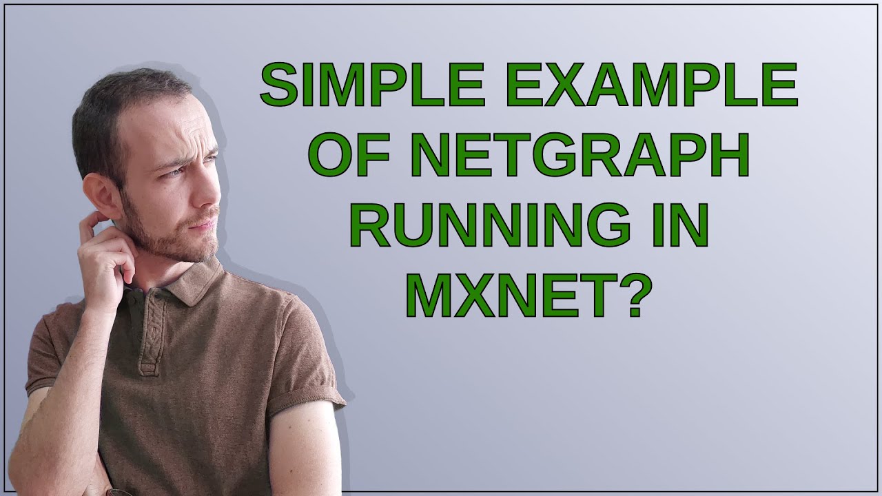 Mathematica: Simple example of NetGraph running in MXNet? - YouTube