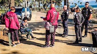 𝗠𝗘𝗡𝗧𝗔𝗟 𝗛𝗘𝗔𝗟𝗧𝗛 𝗥𝗘𝗦𝗣𝗢𝗡𝗦𝗘: Police, DMH Assist Woman at Palisades Park