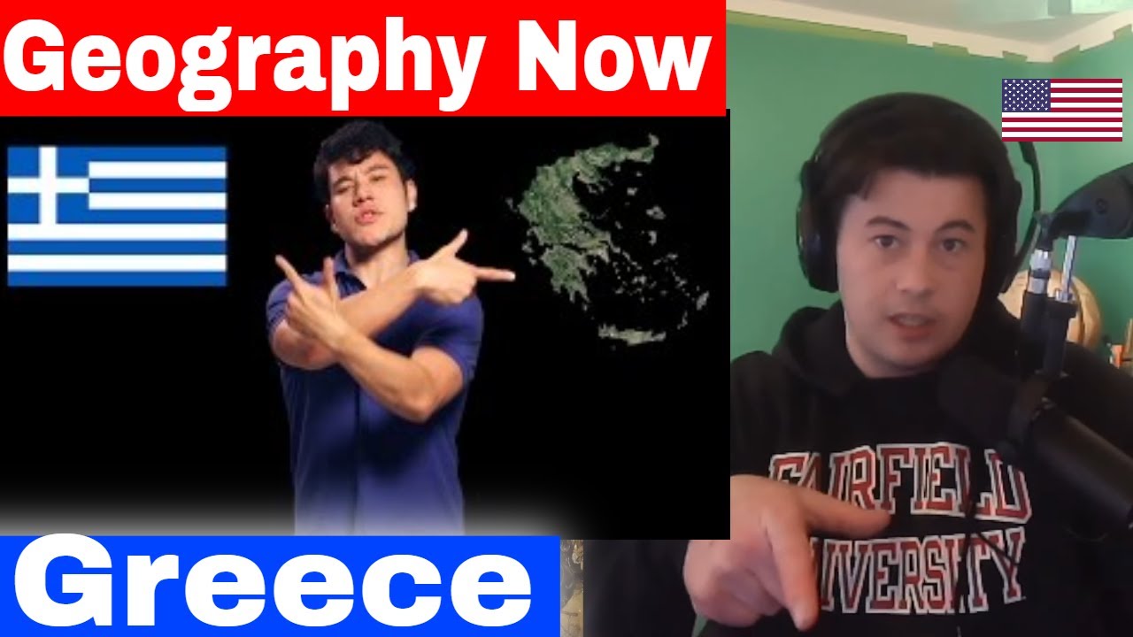 American Reacts Geography Now! Greece YouTube