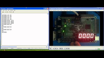 KCPSM3 (PicoBlaze) Test System (part 2)