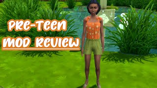 The Sims 4 Pre-Teen Mod Review