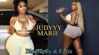Judy Marie American Thicc Curvy Fashion Model, Brand Ambassador, Plus Size Star Biography &amp; Wiki