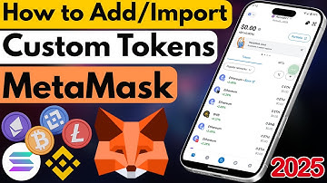 How to Add Tokens to MetaMask | How to Add Custom Token in MetaMask (2025)
