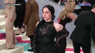 Met Gala 2023: Icon Billie Eilish Serves Black Widow Vibes In A See-Through Black Lace Corset Dress