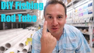 Fishing Rod Tube Roof Rack DIY How to Reese Conduit Carrier Kit