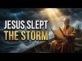 God Says Three Words And The Storm Stops.