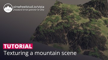 Procedural Terrain Unity - Vista - Texturing a Mountain Scene - Tutorial 05