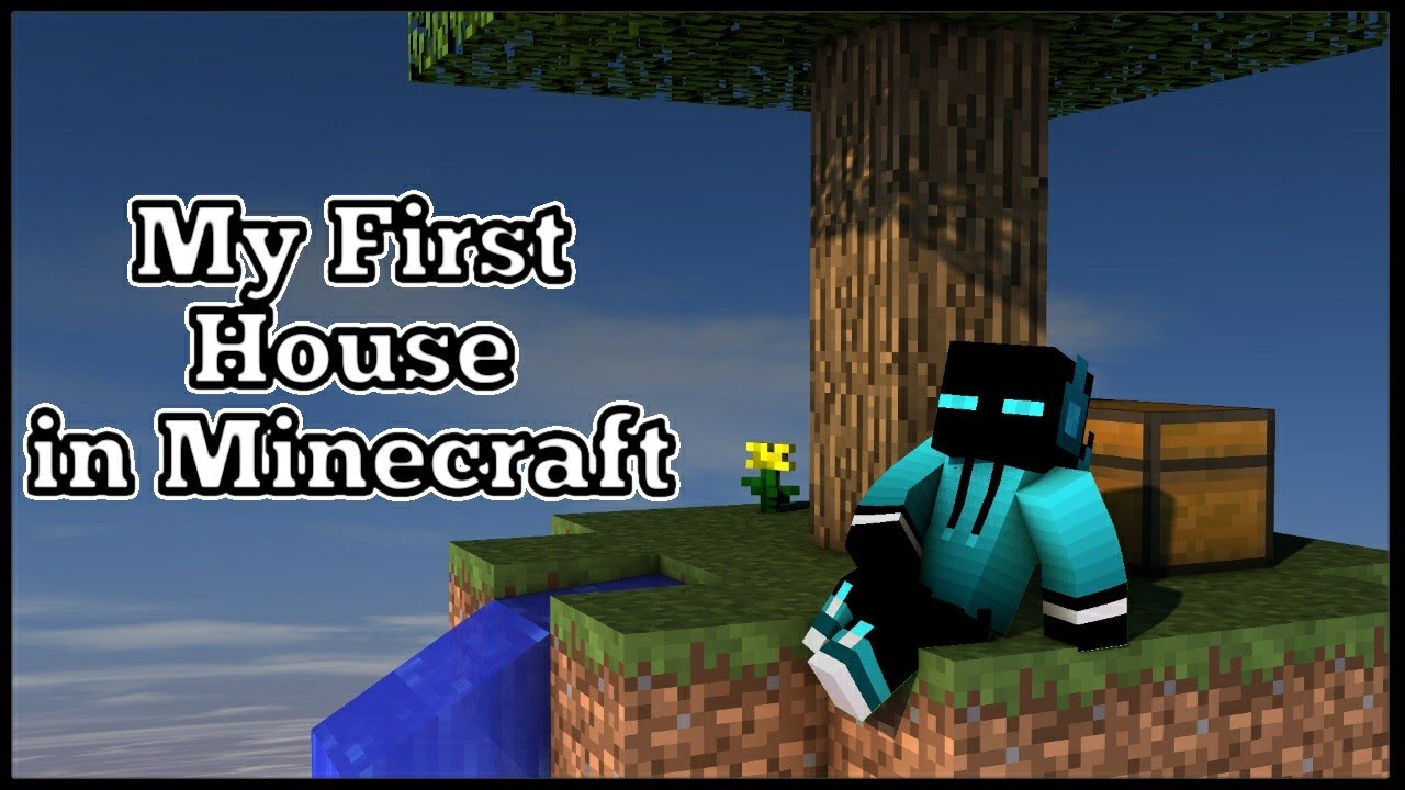 building My First House 🏡 ... | Minecraft | Ep no 1 | By Deemock_op ...