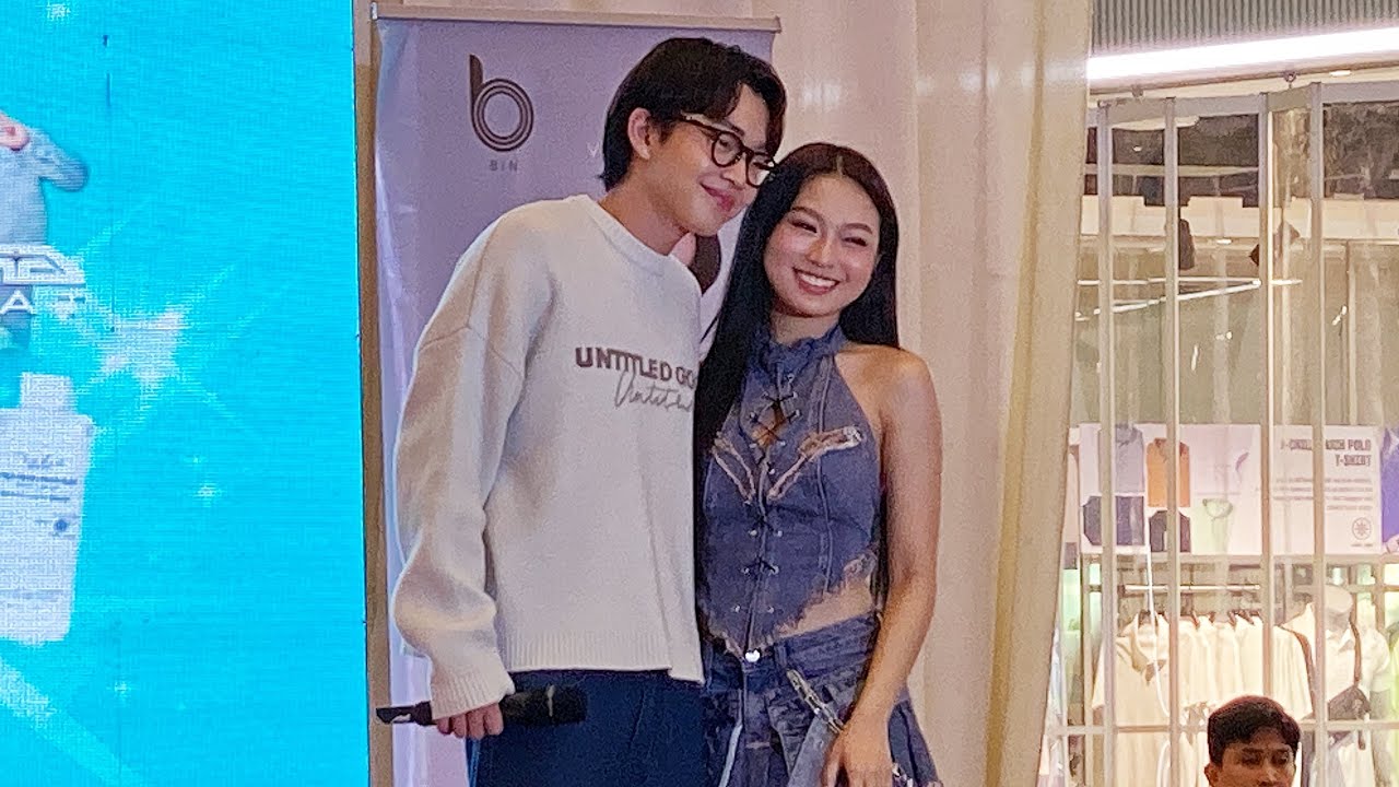 RABGEL NAGPAKILIG AT DINUMOG NG MGA FANS SA FAIRVIEW TETRACES - RABIN ANGELES ANGELA MUJI