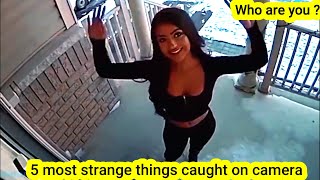 5 Most Strange things caught on camera | Top 5 Best Weird things caught on camera | Excelsior Me