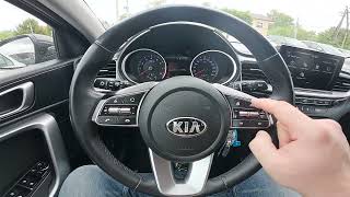 Kia Ceed III (2018–now) – How to Find and Reset Accumulated Trip Info