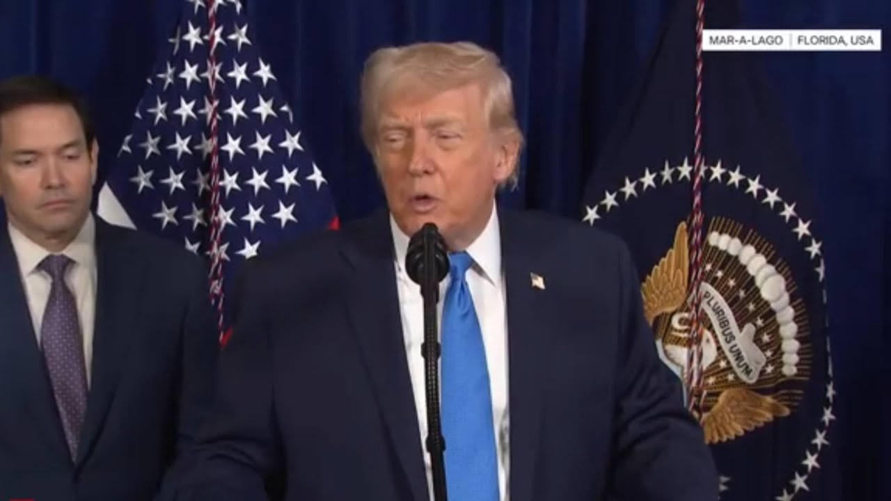 Donald Trump holder pressemøde efter angreb i Venezuela [direkte tv]