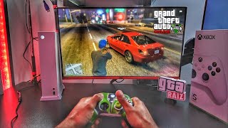 POV GAMEPLAY do GTA 5 ONLINE no XBOX SERIES S