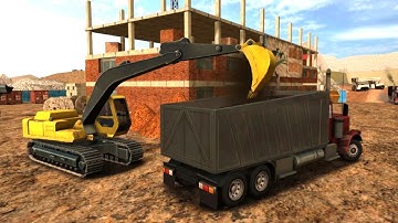 Construction Sim 2017 #1 -  Truck Simulator Game Android gameplay