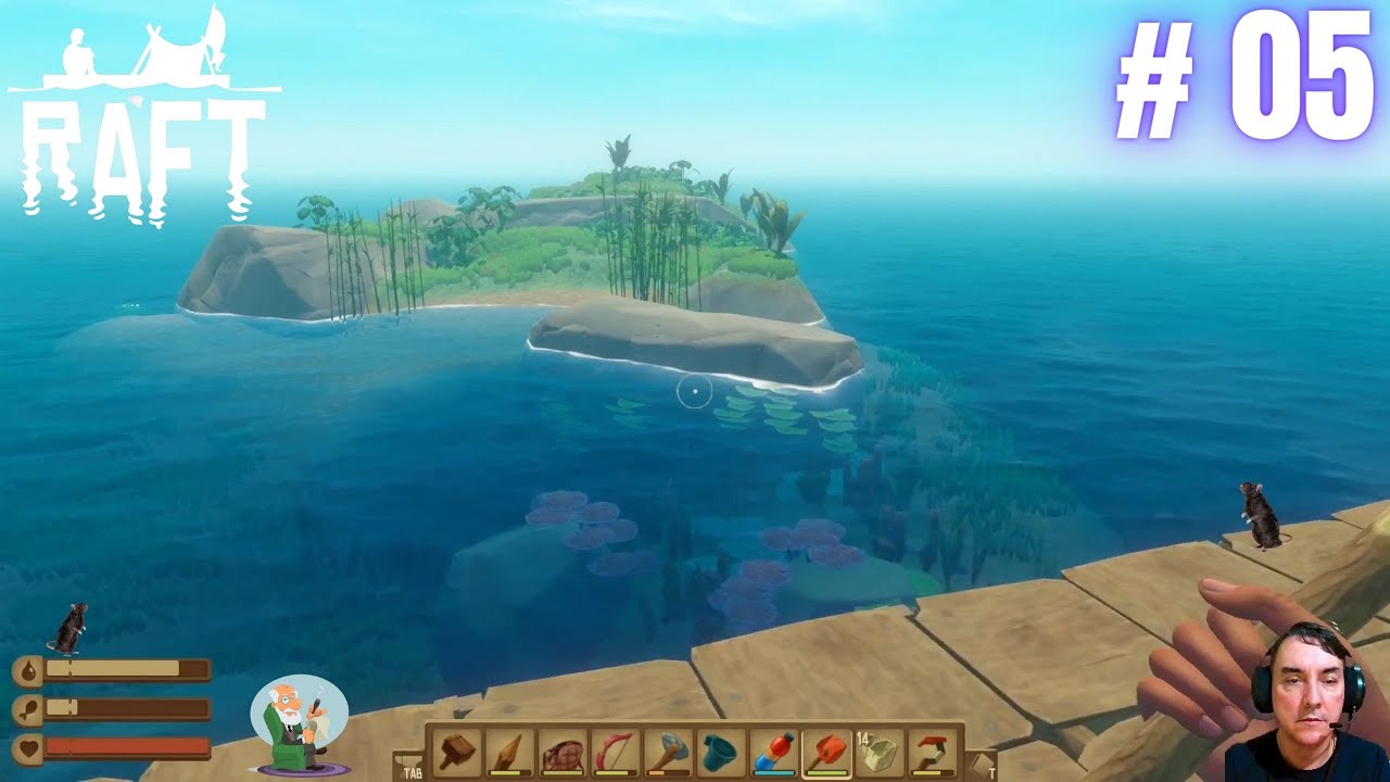 [2021] Raft, com os amigos, navegando rumo a 1º ilha do modo história ...