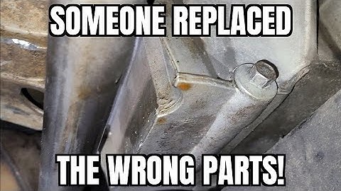 Rear Main Seal Leak Thats Not A Rear Main Seal Leak. 4.8 5.3 6.0 6.2 GM