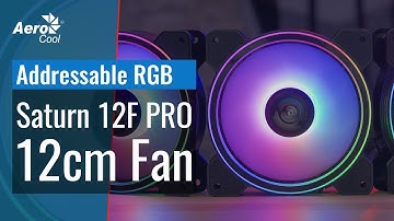 AeroCool Saturn 12F ARGB Pro - How to Control the Addressable RGB with Your Motherboard