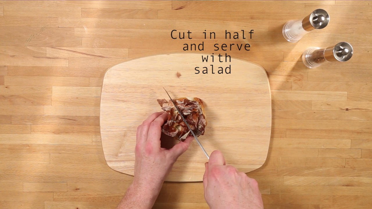 HECK Chicken Italia Burger Croustade with Pepperanata YouTube