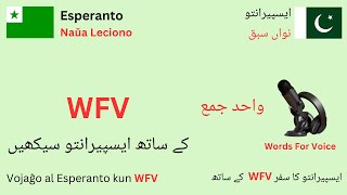Esperanto Lesson 9 | Singular Plural | Esperanto Through Urdu |  ایسپیرانتو سبق9 واحد جمع