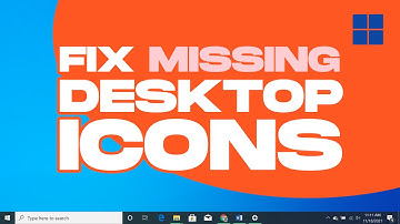 How to Solve/Fix Missing Desktop Icons | on Windows 7/8/8.1/10 | Techy Nafiz