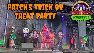 Patch's Trick or Treat Party Scarefest 2024 at Alton Towers Resort