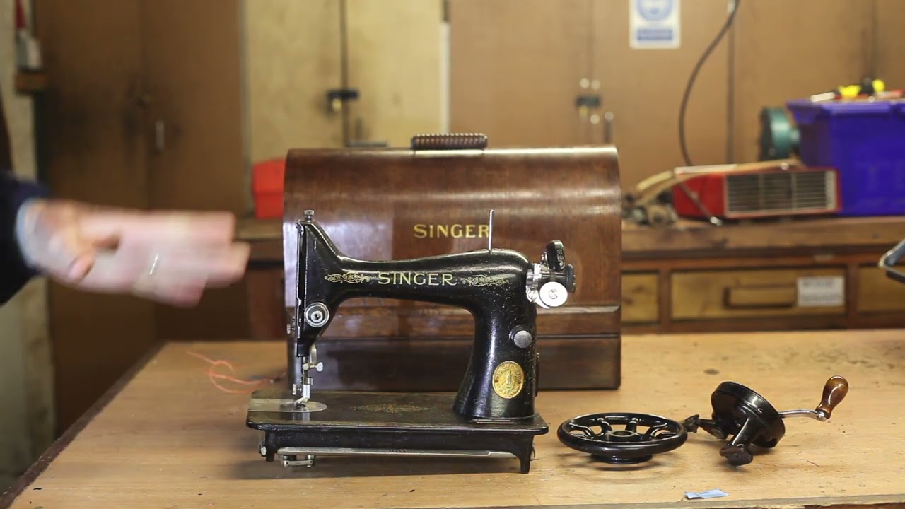 Tools for self reliance Singer sewing machine refurbish old hand tools
