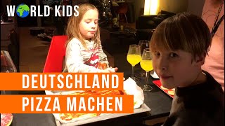 Pizza machen | Ein Film von Kaila und Elliott | Köln | Deutschland | WorldKids.tv