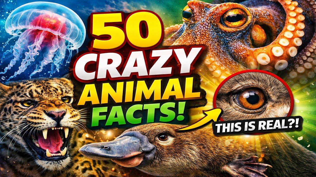 50 Most Interesting Animal Facts That Will Blow Your Mind 🐾 | Amazing ...
