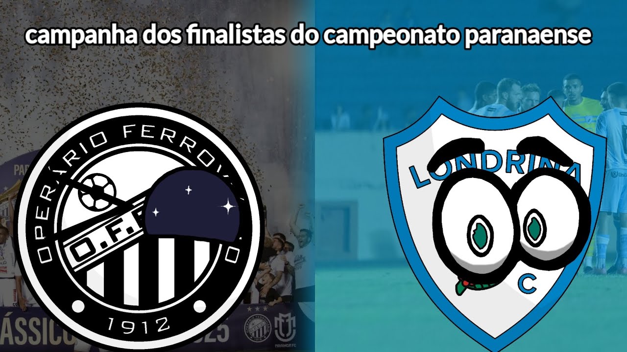 Campanha dos finalistas do campeonato paranaense 