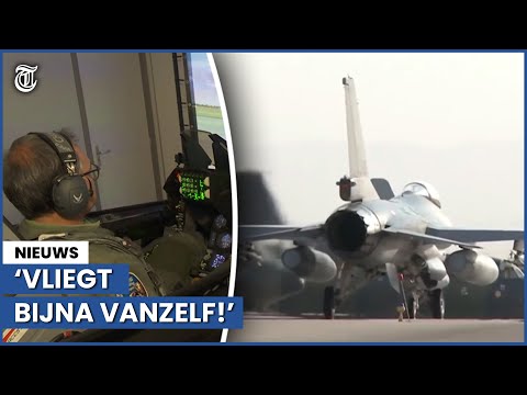 Oekraners leren F16 vliegen