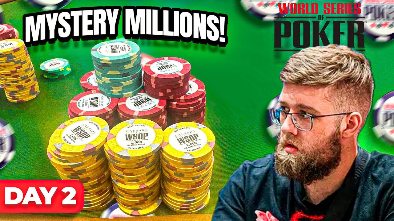 I made Day 2 of the MYSTERY MILLIONS! - TACT 2025 WSOP VLOG DAY 2