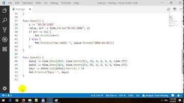 Date and Time in GoLang