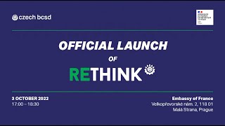 RETHINK: Oficiální zahájení projektu – online