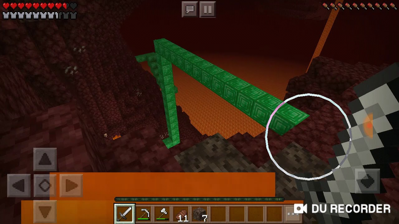 I went to the nether part 1. Minecraft ep 5 - YouTube