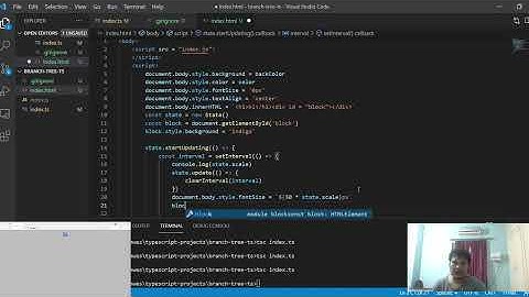 Tree data structure visualization with canvas, typescript and BFS #html5 #typescript #javascript