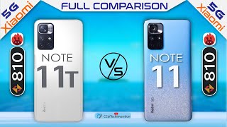 Xiaomi Redmi Note 11T vs Xiaomi Redmi Note 11 Full Comparison| What is Difference